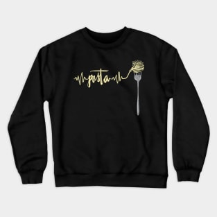 Pasta Heartbeat Crewneck Sweatshirt